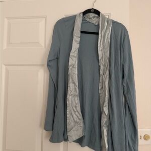 Elegant Blue Women's Robe